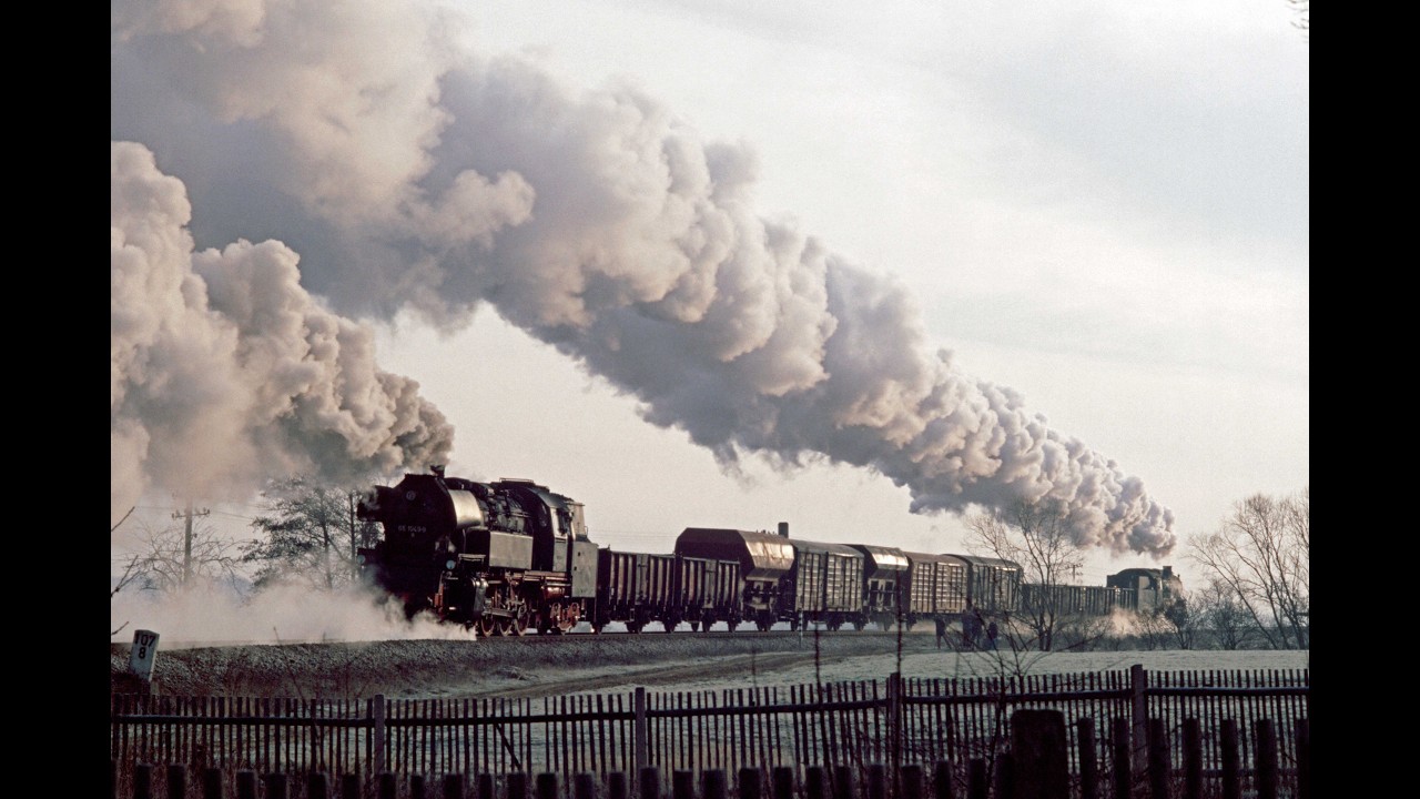 1993- Dampfbetrieb auf der Thüringer Oberlandbahn