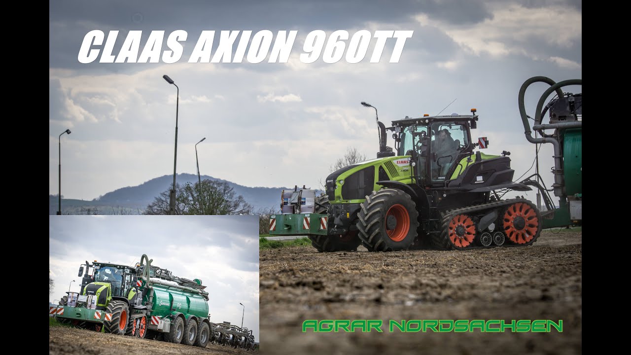 CLAAS AXION 960 TT| SAMSON PG |Strip-Till | TC-Grimma |VORFÜHRUNG