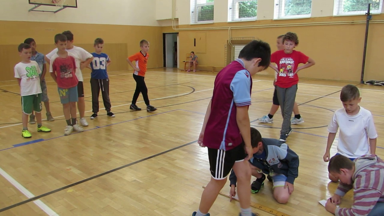 TELESNÁ VÝCHOVA - 3. disciplína - skok do diaľky z miesta, chlapci