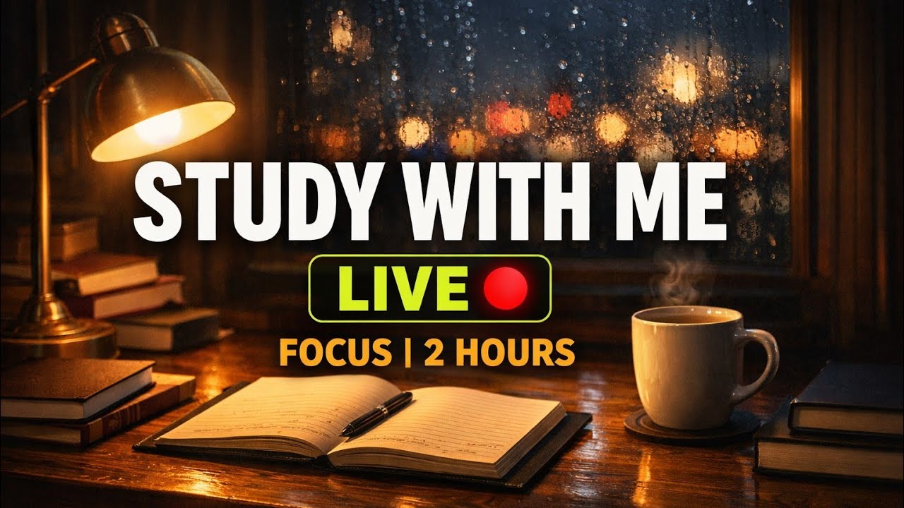 Study with StudyAura | Focused Study 😁