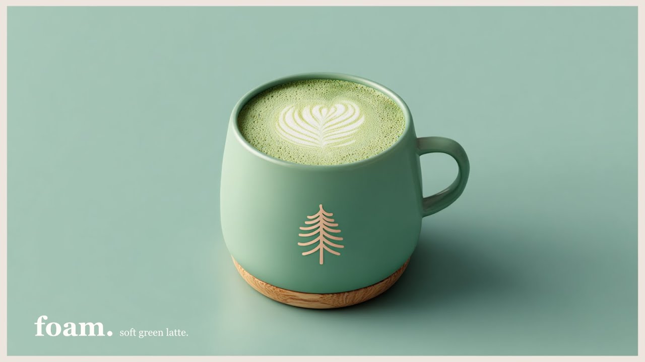 soft green latte.