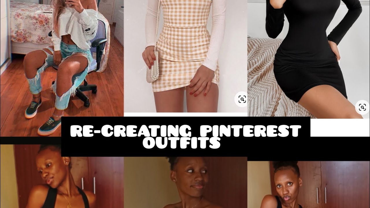 Recreating Pinterest outfits/Pinterest fashion😊#pinterest #fashion #stylin #fashionhacks #youtuber