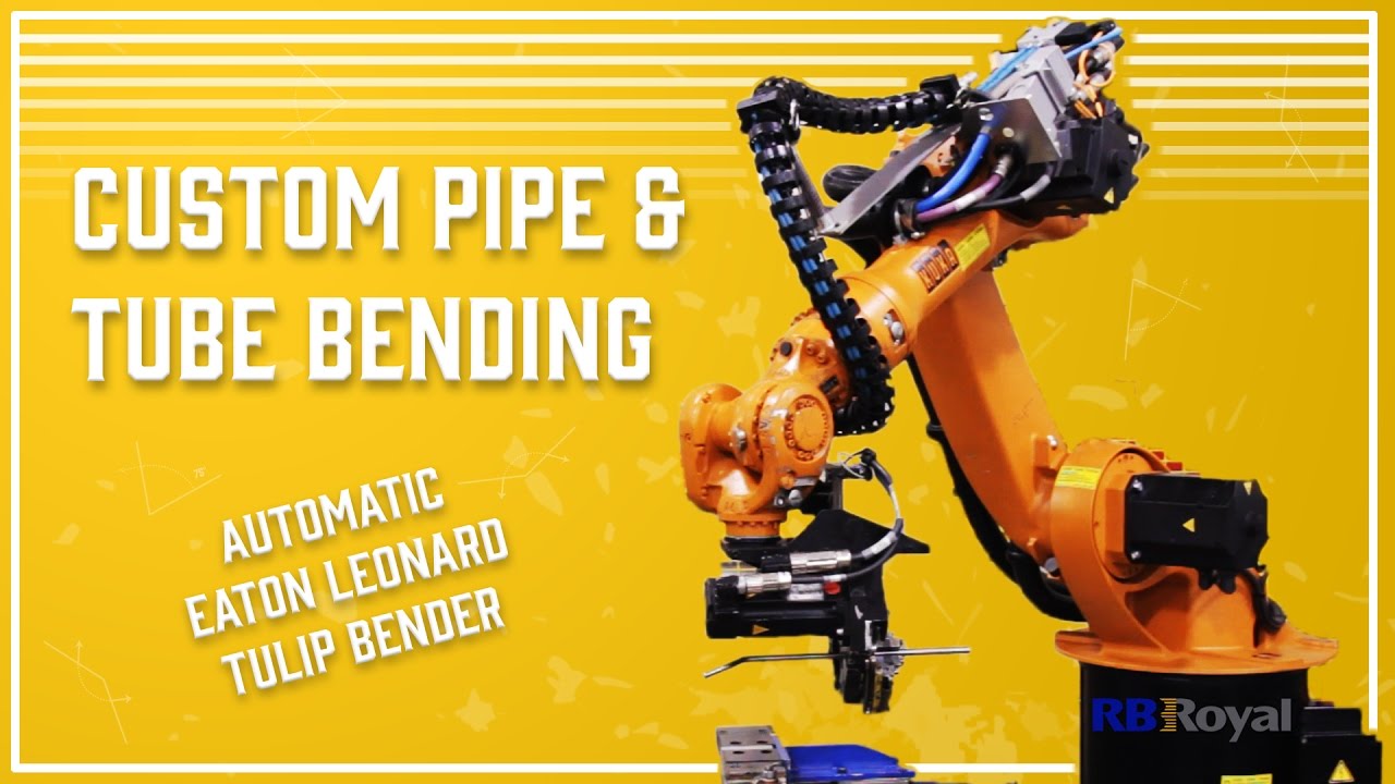 Custom Pipe & Tube Bending || EATON LEONARD TULIP BENDER + KUKA