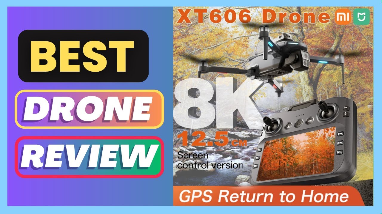 Best Xiaomi Mijia XT606 Drone Professional 8K HD Camera