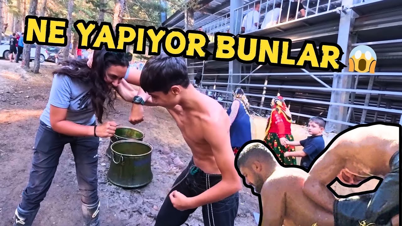 YAĞLI GÜREŞTE ŞAMPİYONLARLA GÜREŞTİM! / Samsun / 81 İl Türkiye Turu Bölüm 132