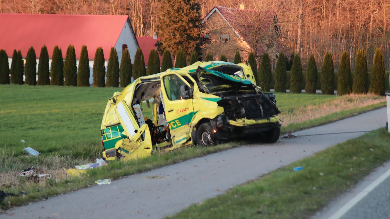 Ambulance og personbil i uheld i Sorø 21/4-23
