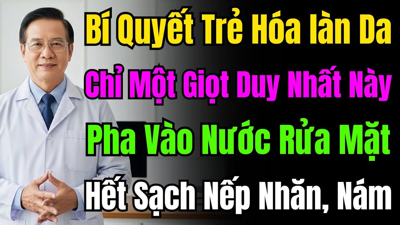 Khi Rửa Mặt Hãy Trộn Thêm Thứ Này, Nếp Nhăn Và Nám Sẽ Biến Mất Chỉ Sau 1 Phút Thực Hiện Mỗi Ngày