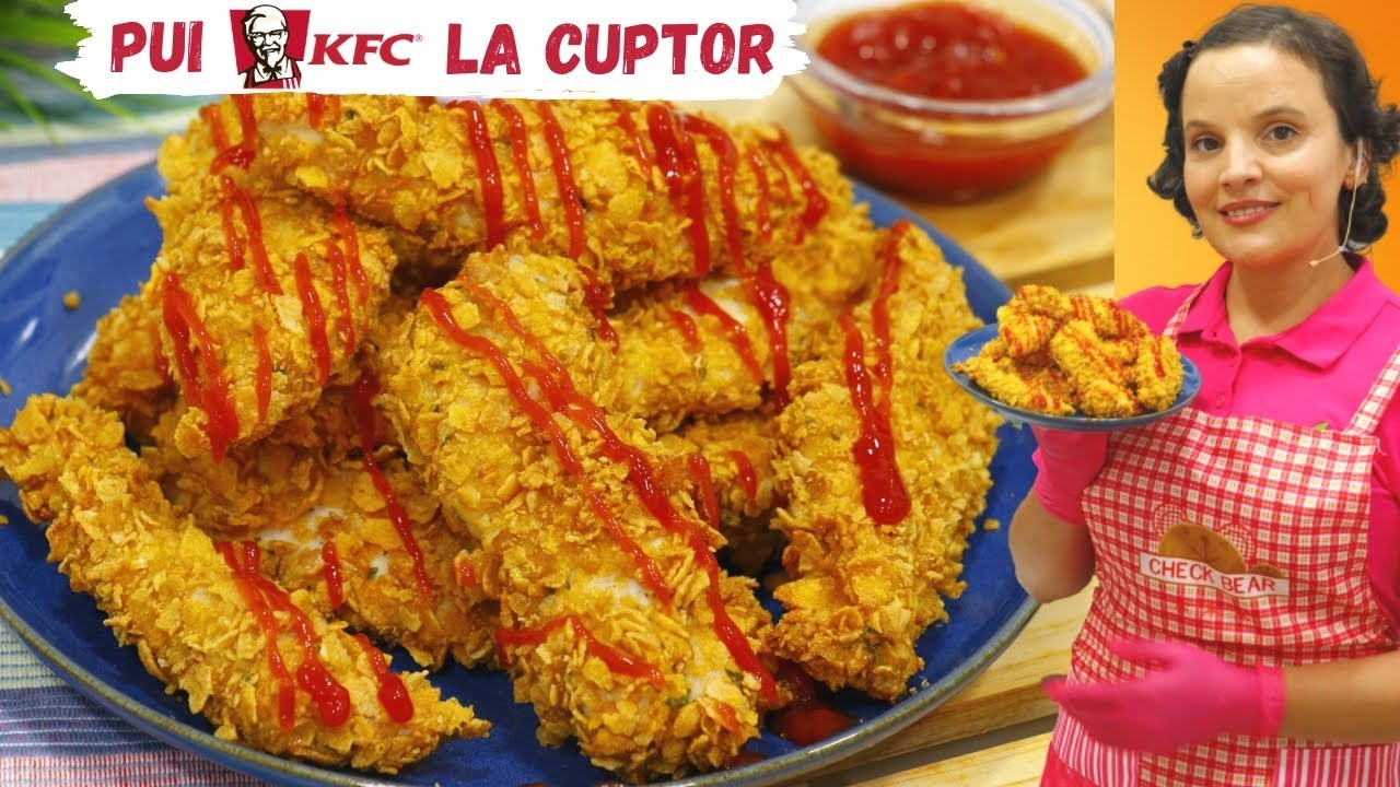 PIEPT DE PUI in STIL KFC la cuptor ( Usor, Gustos si Sanatos ) RETETA ORIGINALA de la Anyta Cooking
