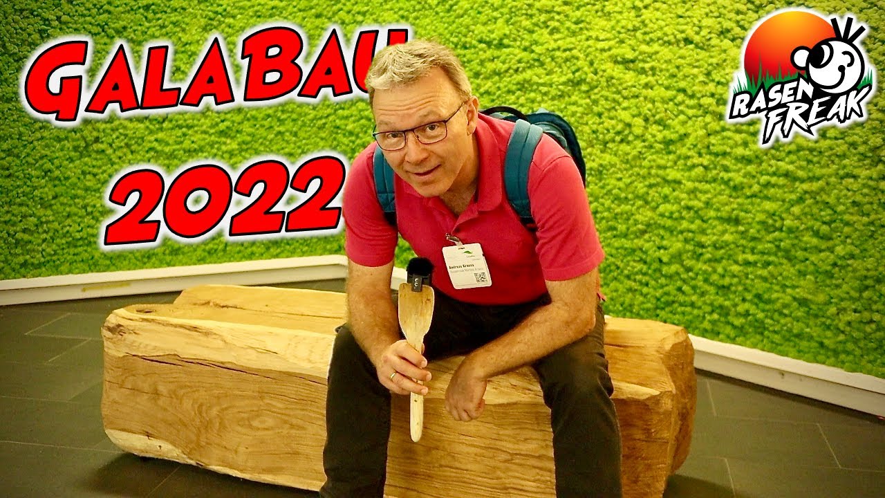 VLOG RUNDGANG GaLaBau 2022 in Nürnberg. Neue SPIELZEUGE für uns RASENFREAKs? Viel Spaß!