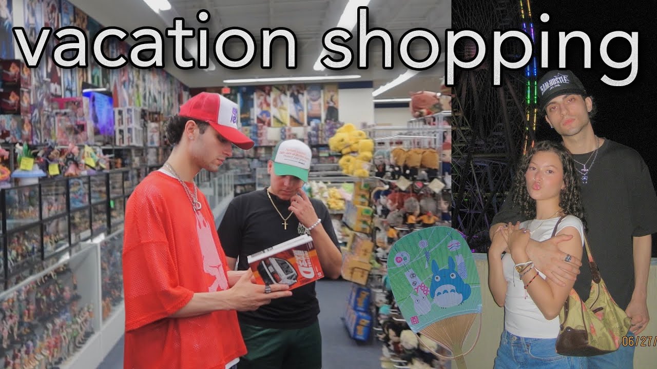 vacation vlog: anime shopping, blue lock movie, disney world
