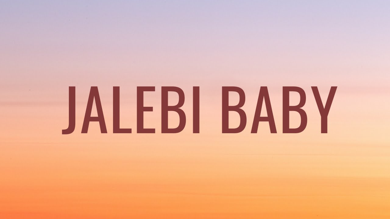 tesher, jalebi baby (sped up)