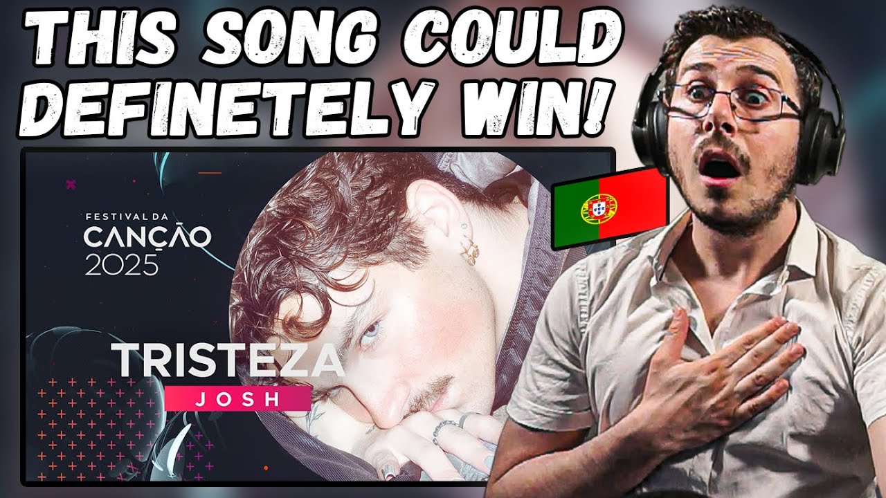 JOSH – Tristeza | Festival da Canção 2025 🇵🇹 Reaction