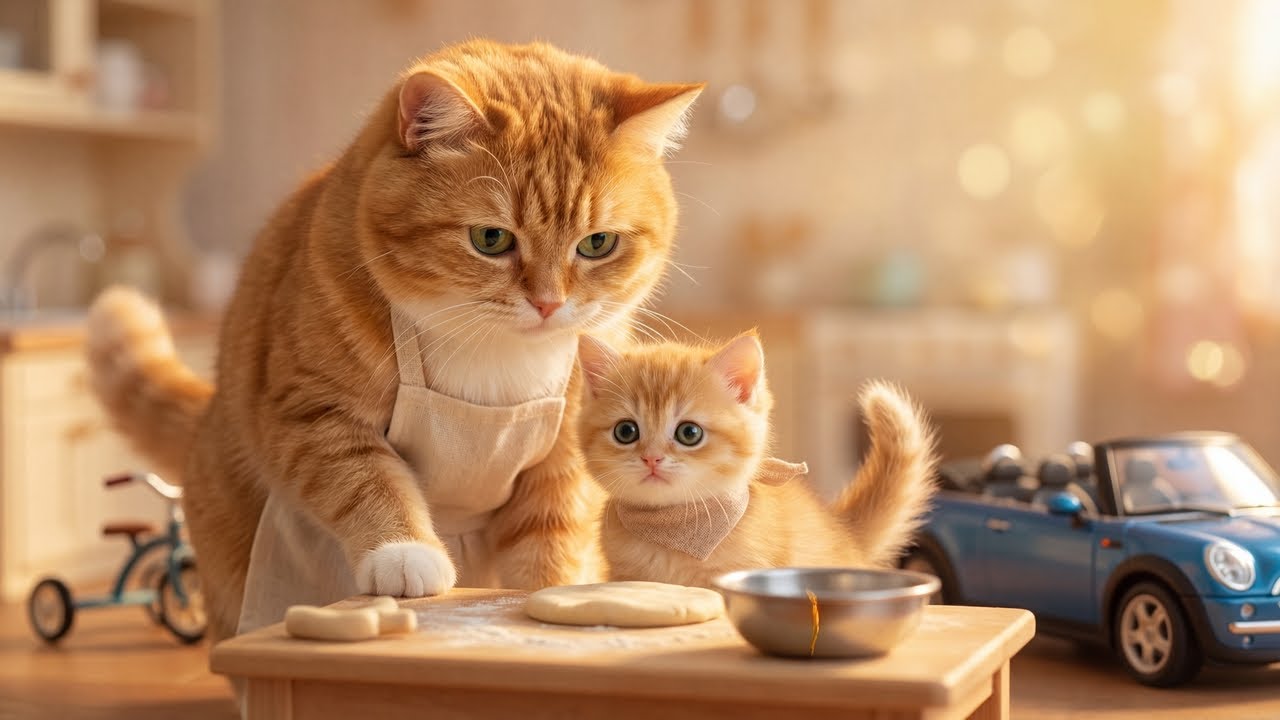 A Small Mistake Turns Into Love | Mama Cat & Kitten Story