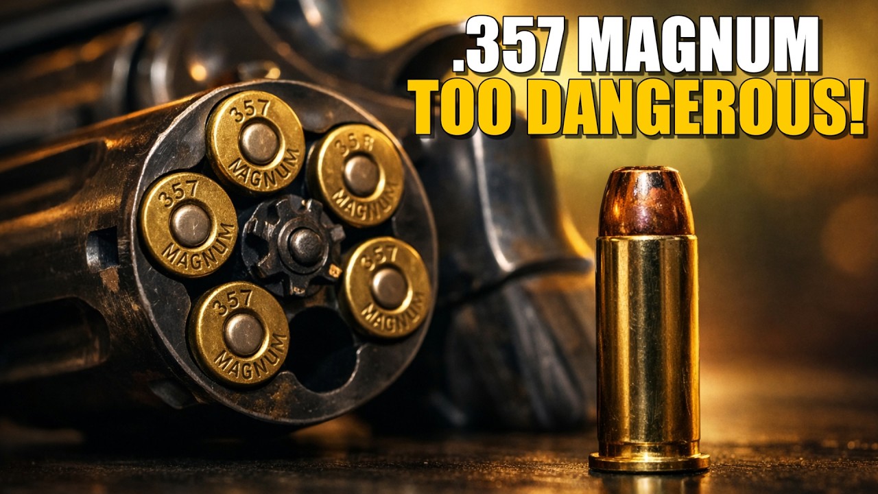 Истинная причина, почему патрон .357 Magnum смертоноснее, чем вы думаете.