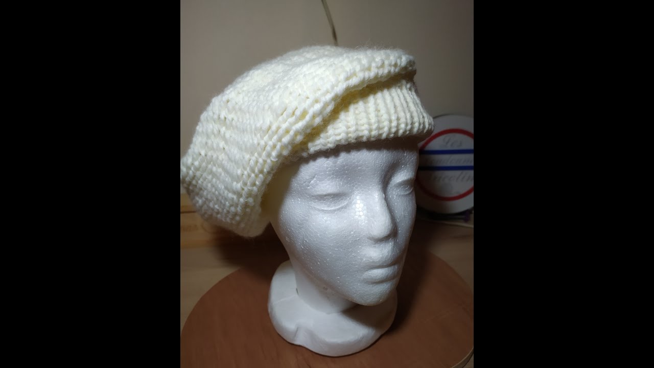 tuto béret tout en tricotin