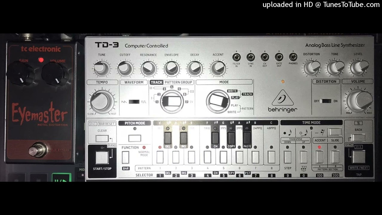 Behringer TD-3 and tc electronic Eyemaster