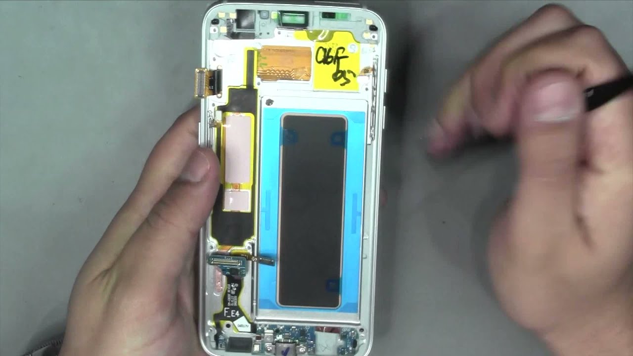 Réparation vitre tactile cassée et écran LCD Galaxy S7 Edge Manosque