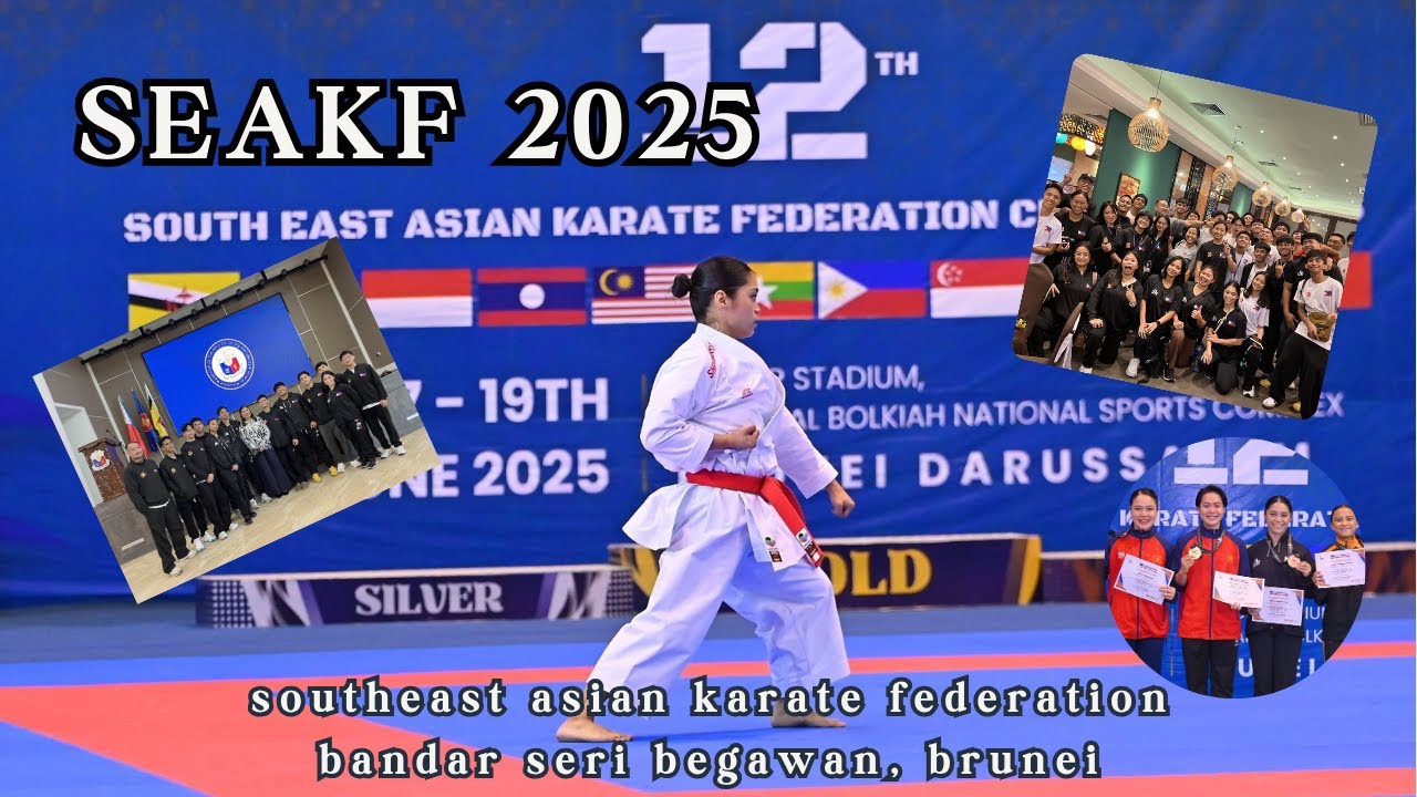 SEAKF 2025 | Southeast Asian Karate Federation | Brunei | Ricca Torres | Vlog#7