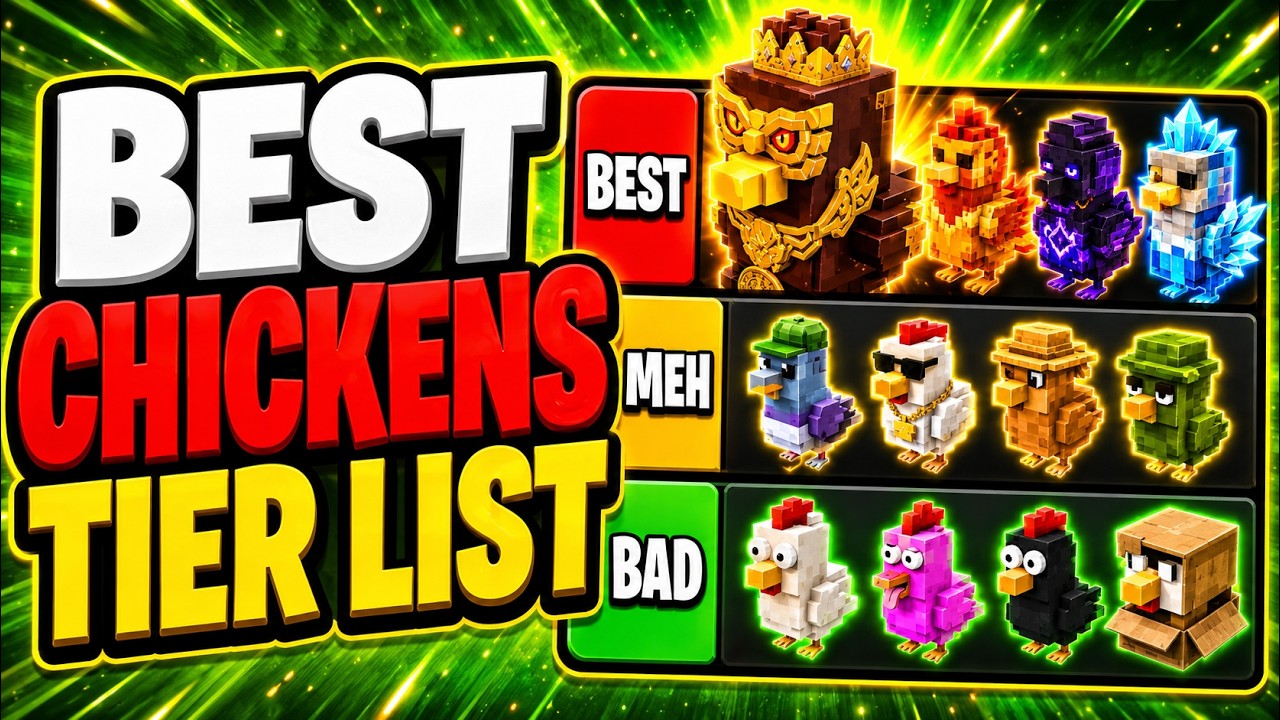 *НОВЫЙ* ЛУЧШИЙ СПИСОК КУРИЦ В Grow a Chicken Fighter! (СДЕЛАЙТЕ ЭТО ПРЯМО СЕЙЧАС) Roblox