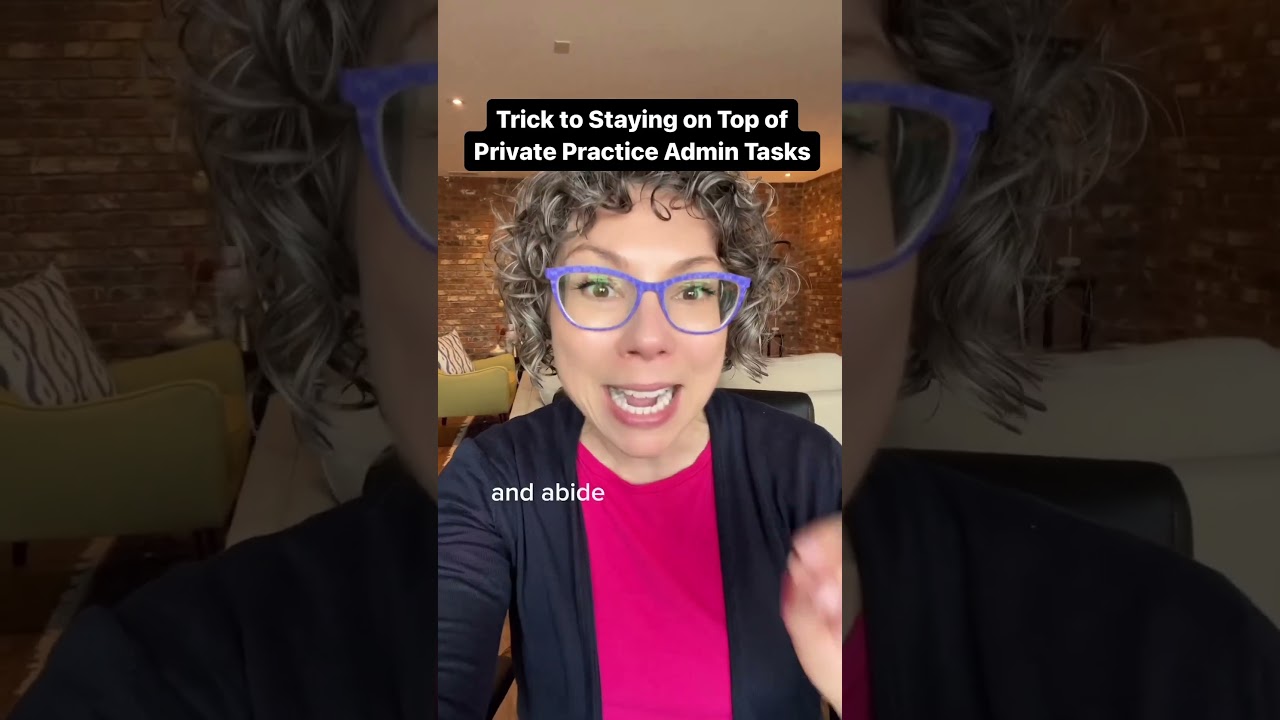 Trick to Staying On Top of Admin Tasks