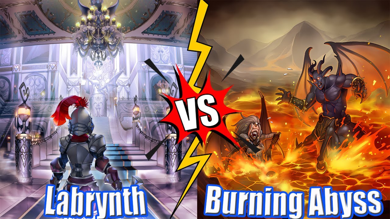 Labrynth vs Burning Abyss - High Rated DB Yu-Gi-Oh! 2024