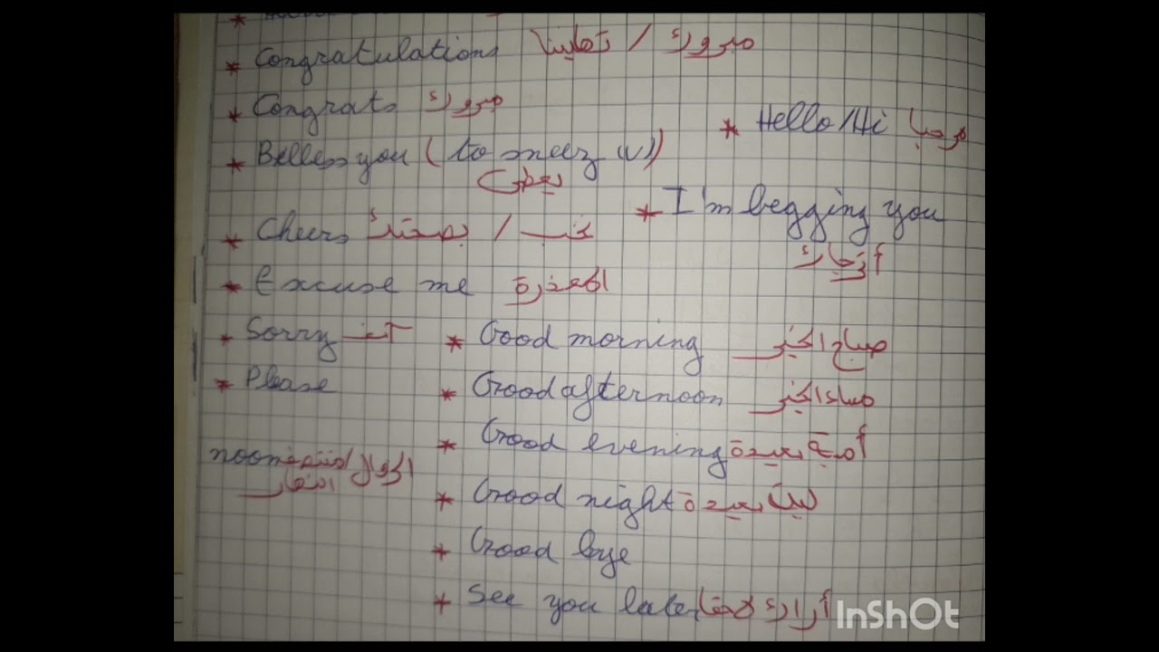 تعلم الانجليزية من الصفر للمبتدئين الدرس1