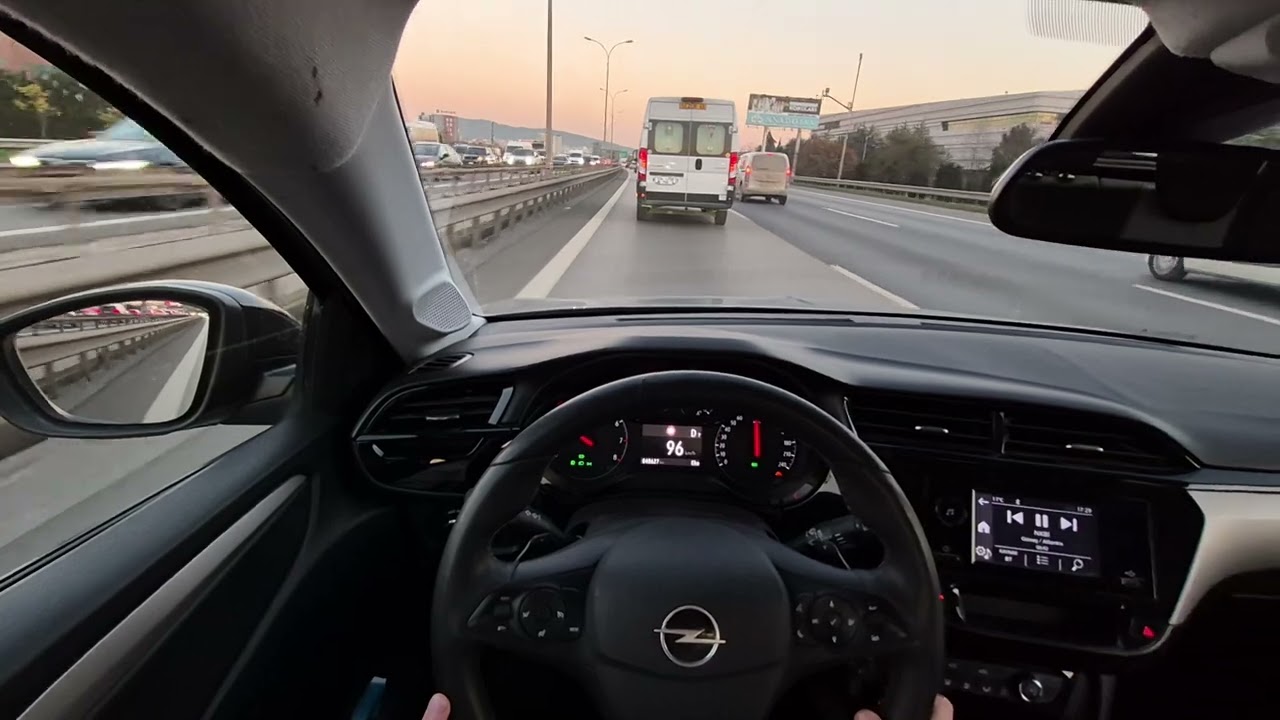 OPEL CORSA ile İstanbul yollarında POV sürüş #1