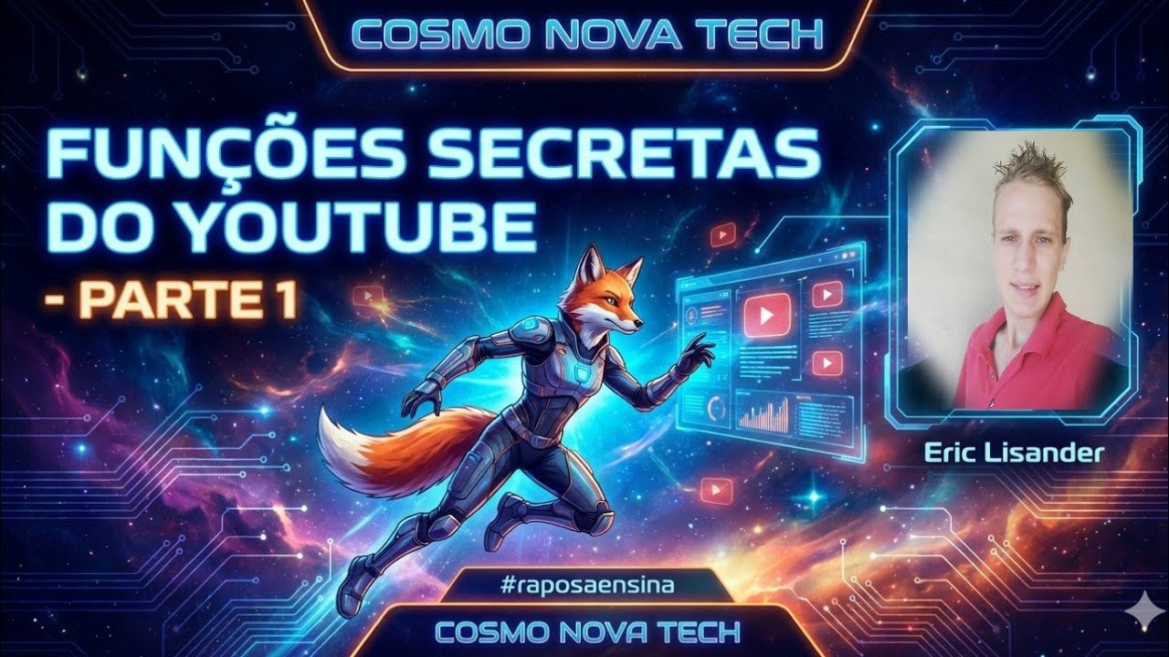 🔐 Funções Secretas do YouTube - Parte 1 | Cosmo Tech - 