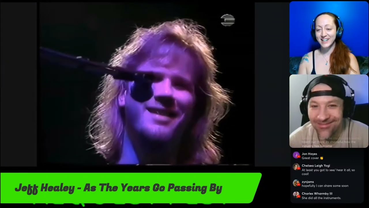 Jeff Healy - As The Years Go Passing By (Reaction) Request Fest 