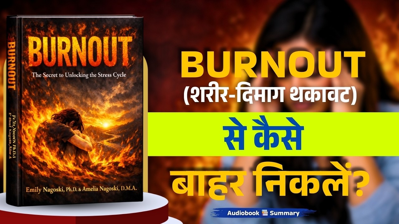 Burnout से बाहर कैसे निकलें? | Burnout Audiobook Summary | Audiobook hindi