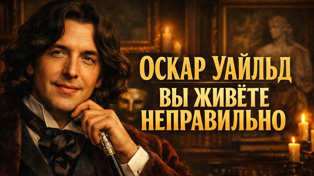 ОСКАР УАЙЛЬД: Вы живете НЕПРАВИЛЬНО! Шокирующая формула жизни от главного ЭСТЕТА планеты!