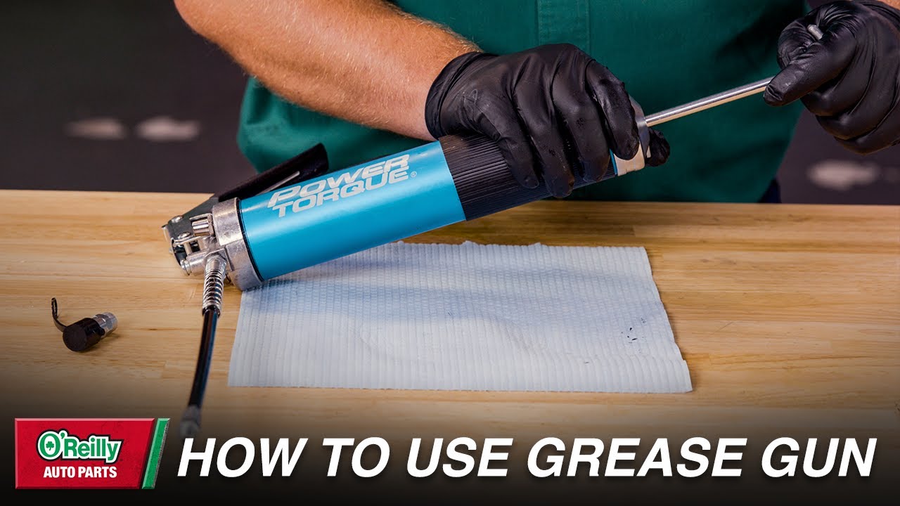 How To: Prepare and Use a Grease Gun