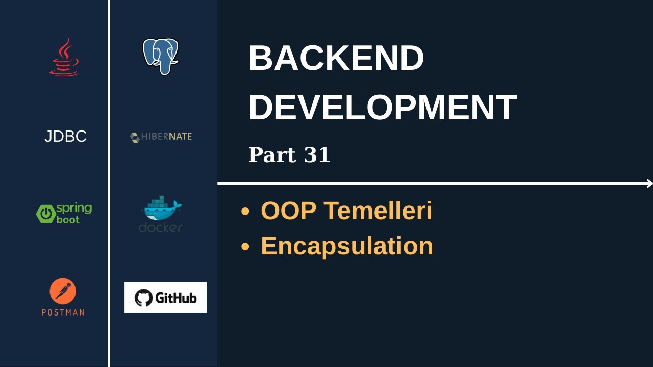 OOP Temelleri | Encapsulation #JD Part 31