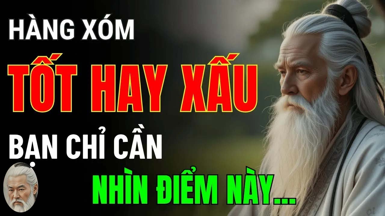 6 Dấu Hiệu Nhận Diện HÀNG XÓM Tốt Hay Xấu – Cổ Nhân Dạy Chuẩn Không Sai!   Triết Lý Cuộc Sống