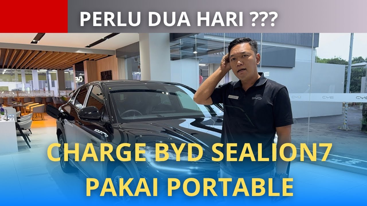 CHARGE BYD SEALION7 PAKAI PORTABLE CHARGER 
