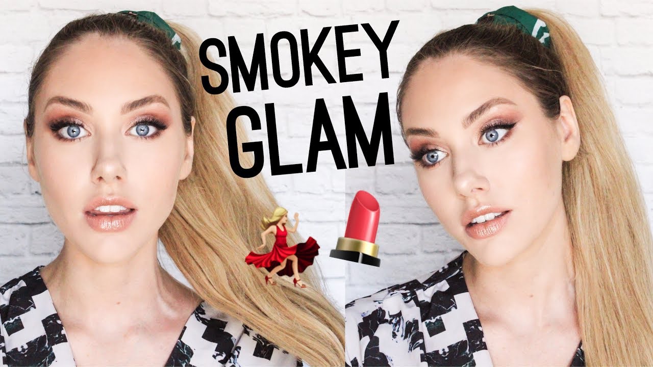 SMOKEY GLAM Makeup Tutorial + Innisfree Skincare Routine