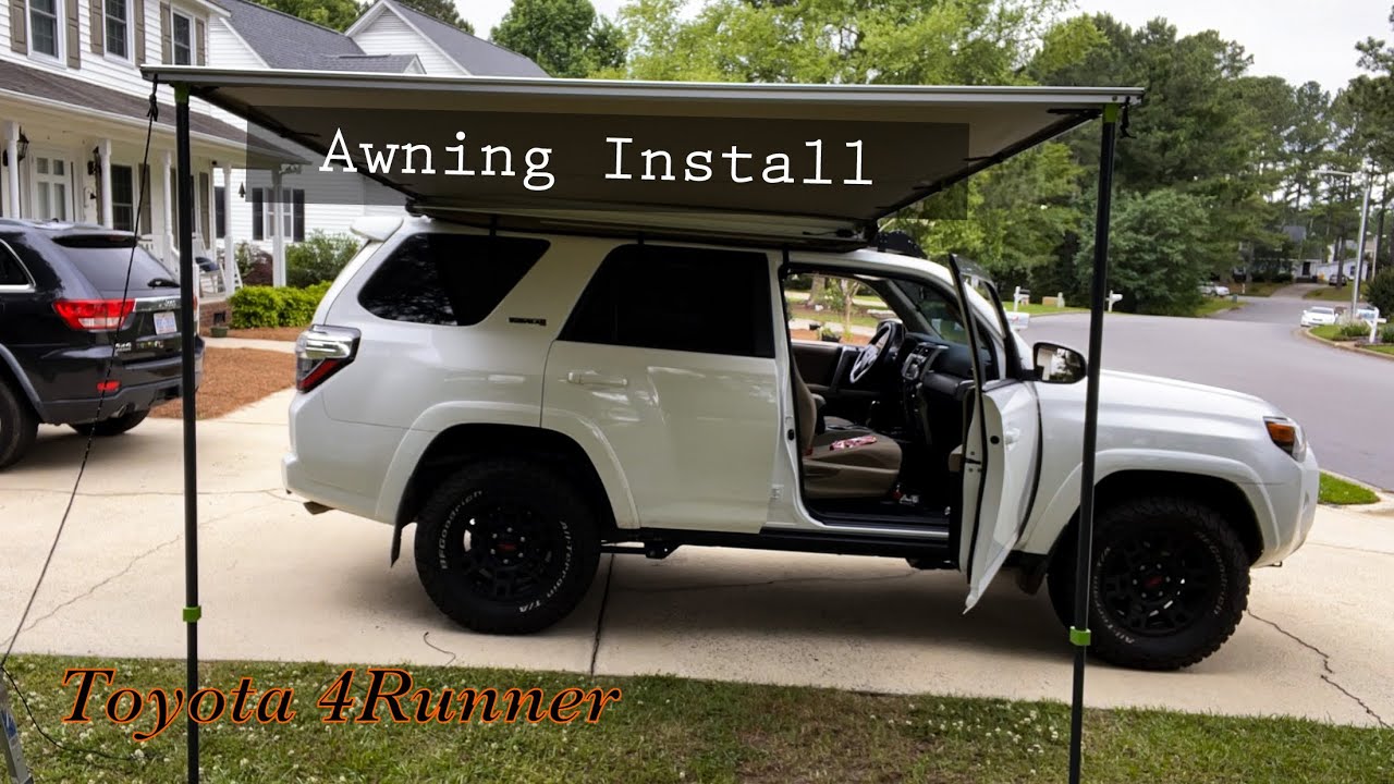 Low Profile Awning | Mounting 5th Gen 4Runner 2010-2022