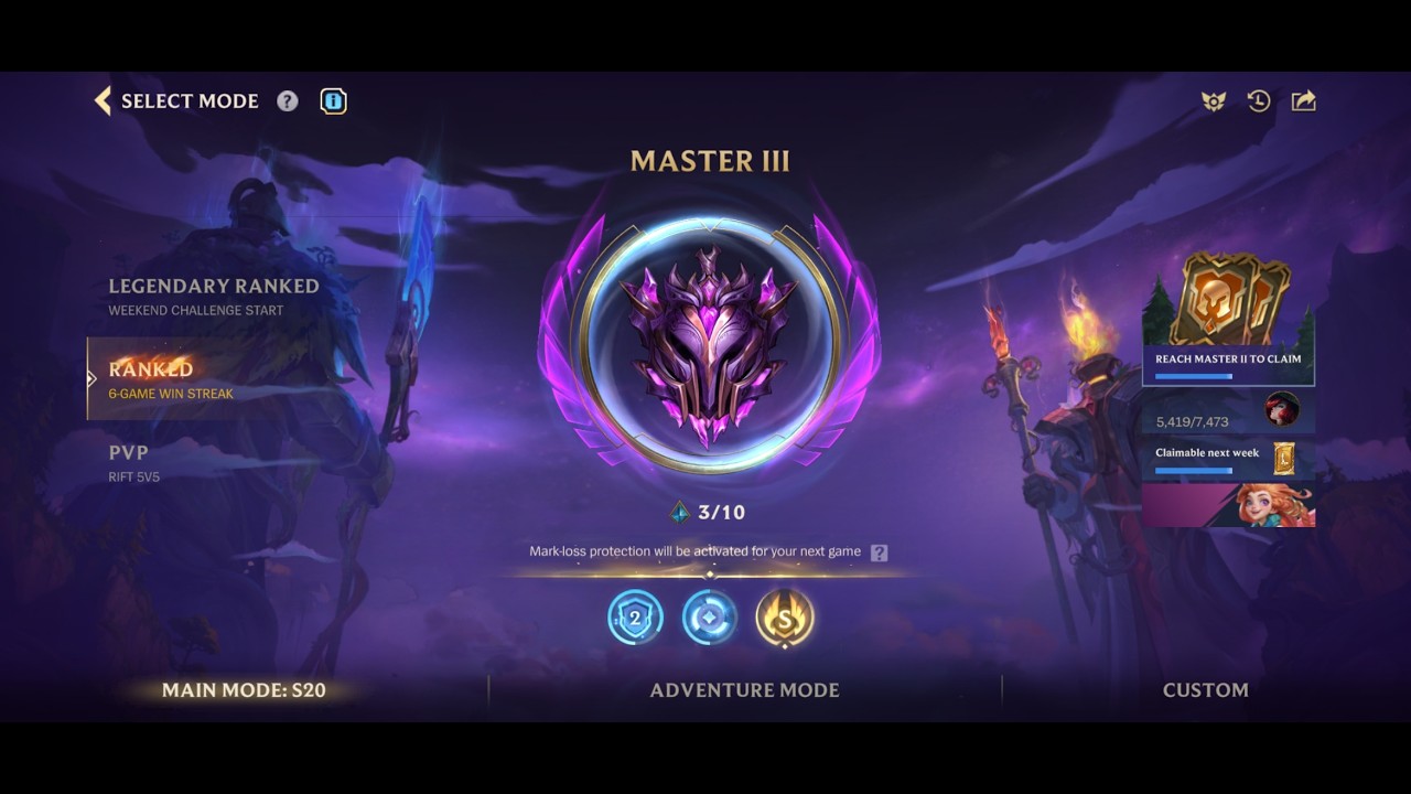 The game that got me into Master