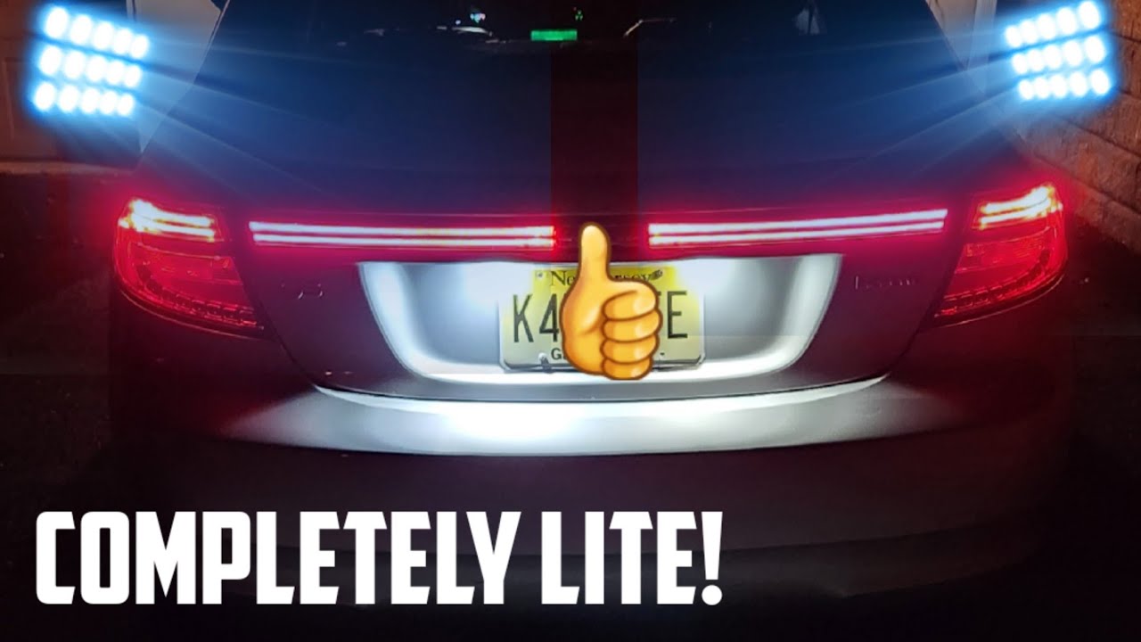 Replacing the Common Light Bar and Third Brake Light on My 2011 Saab 9-5