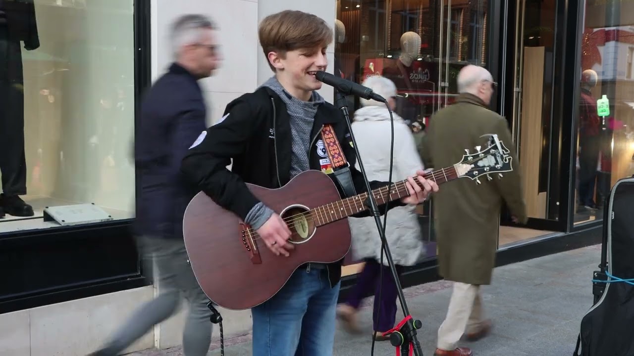 Rhys McPhillips's Stunning Debut Cover of You Don’t Mess Around With Jim Song by Jim Croce in Dublin