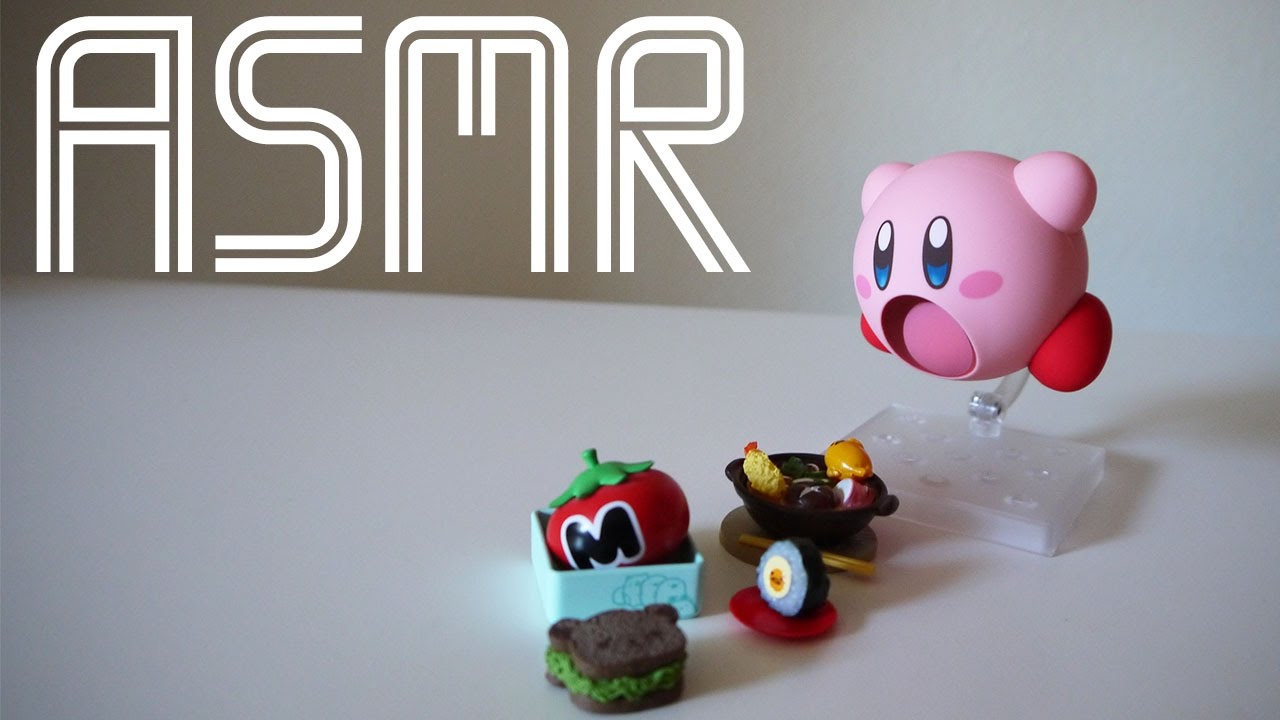 ASMR Kirby Nendo Unboxing - (Шепот, Звуки упаковки)