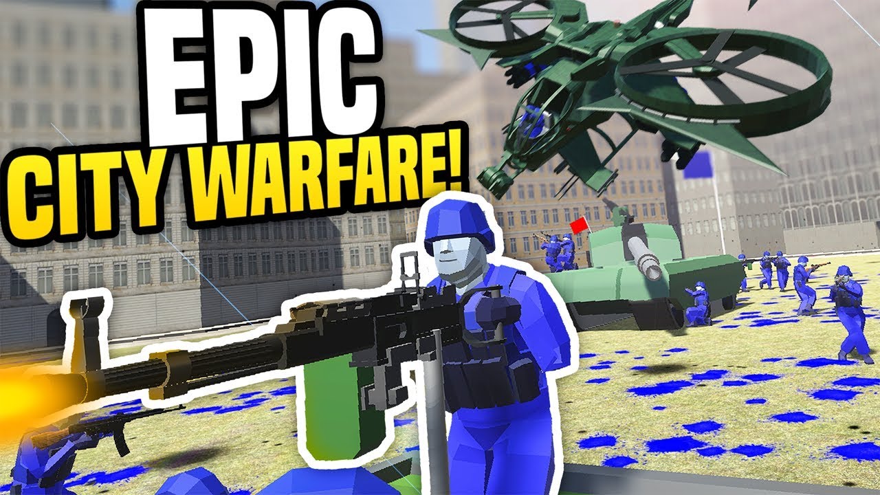EPIC CITY WARFARE - Ravenfield Gameplay | Huge Battle! (Mod Showcase)