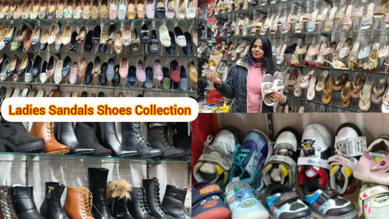 Ladies Sandals Shoes Collection | Laxmi Nagar Market Delhi, Chitra tewar vlogger 