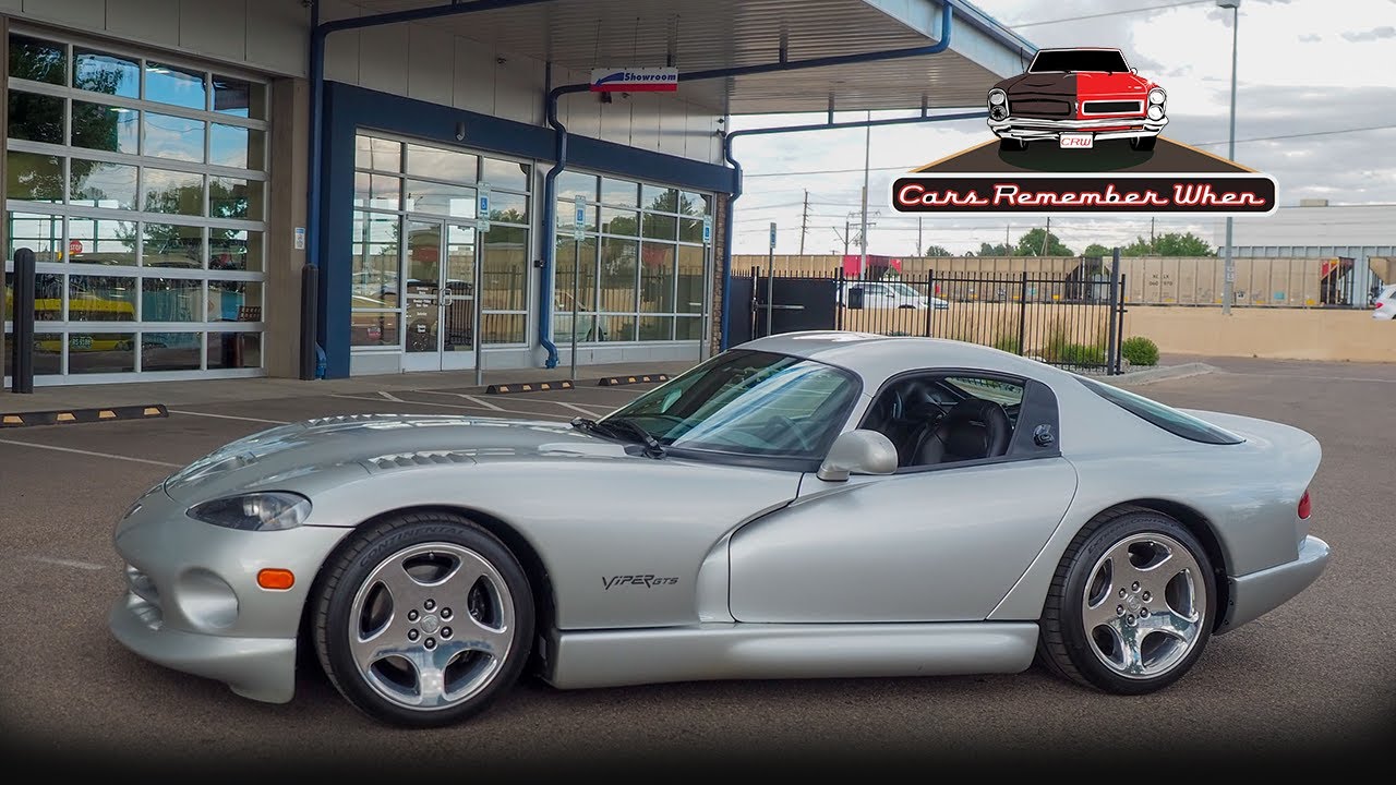 SOLD 1999 Dodge Viper GTS Coupe 14k Miles Silver Metallic