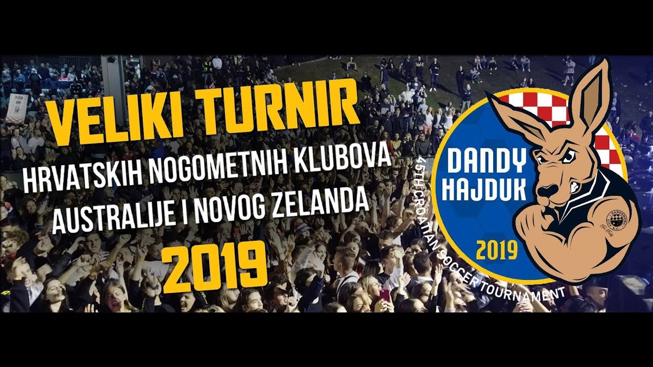 VELIKI TURNIR hrvatskih klubova Australije i Novog Zelanda 2019