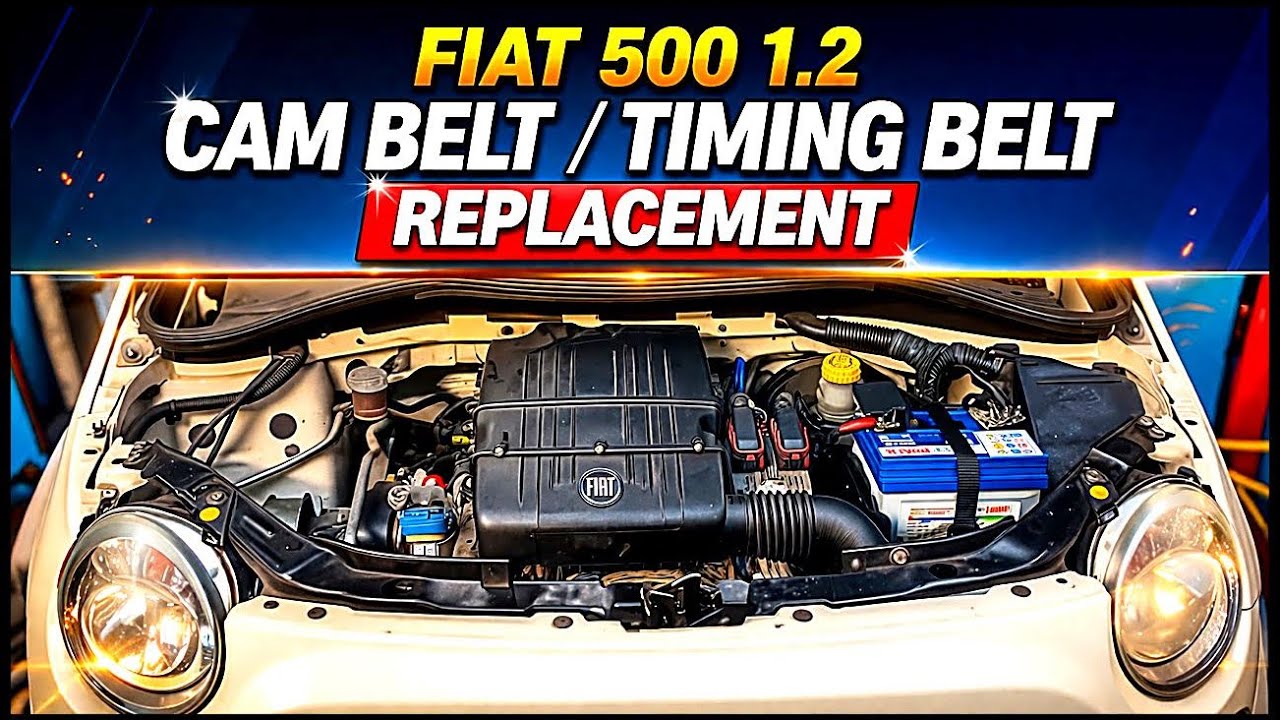 FIAT 500 1.2 Cam belt / timing belt Replacement