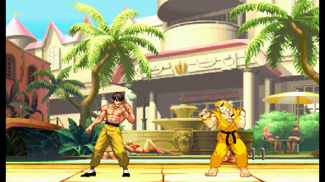 Street Fighter Zero 3 (PotS Style) - Fei Long Vs. Ken