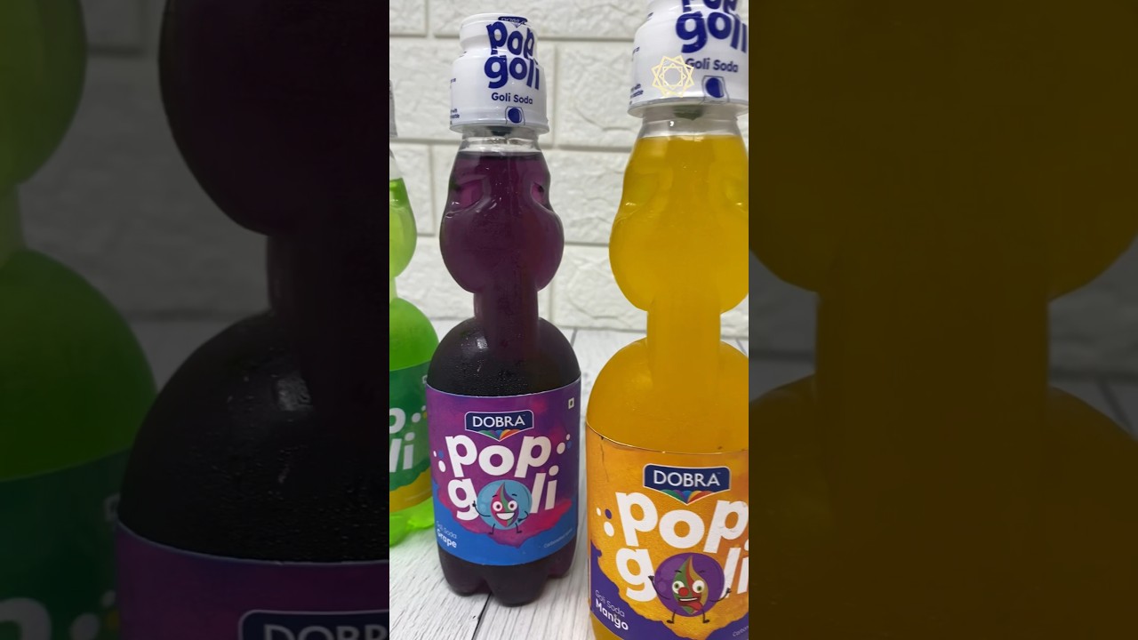 Nostalgia in a bottle? Trying the Dobra Pop Goli in three flavors! #banta #soda #review