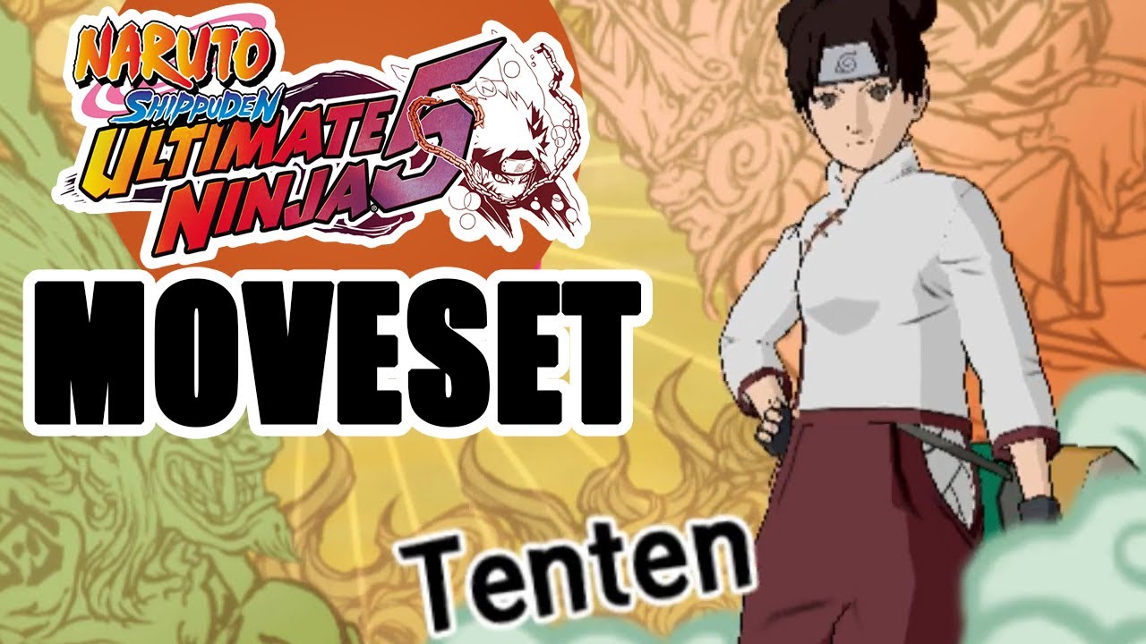 Naruto Ultimate Ninja 5 (PS2) - Tenten Moveset