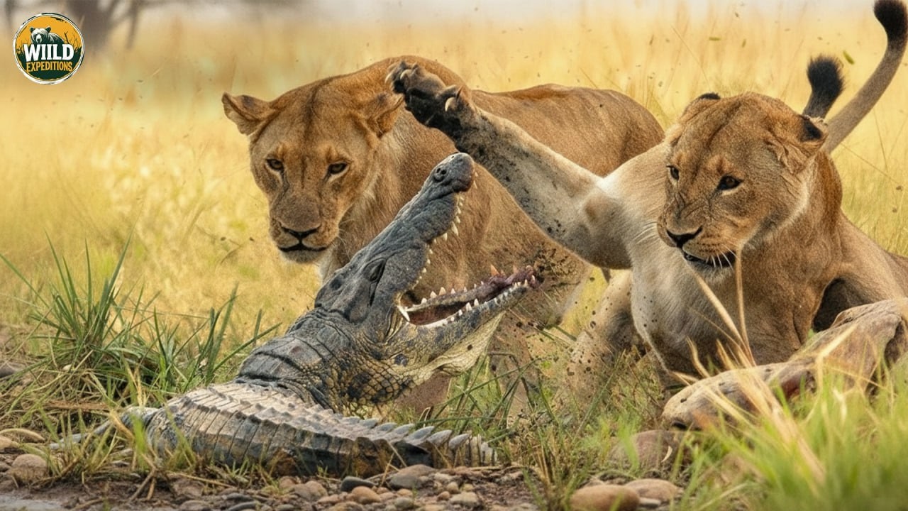 Lions vs Crocodiles: The Ultimate African Survival Battle